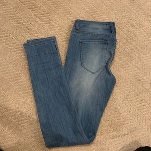distressed cello jeans